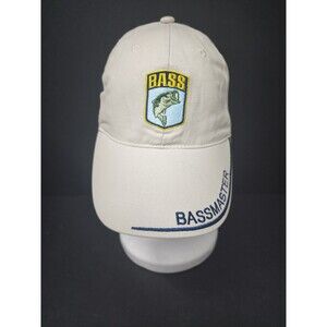 BASSMASTER Adjustable Strap Fishing Baseball Hat